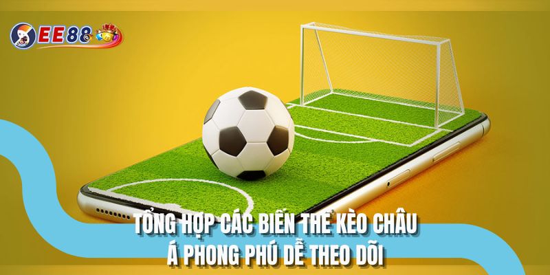 Tổng hợp các biến thể kèo châu á phong phú dễ theo dõi